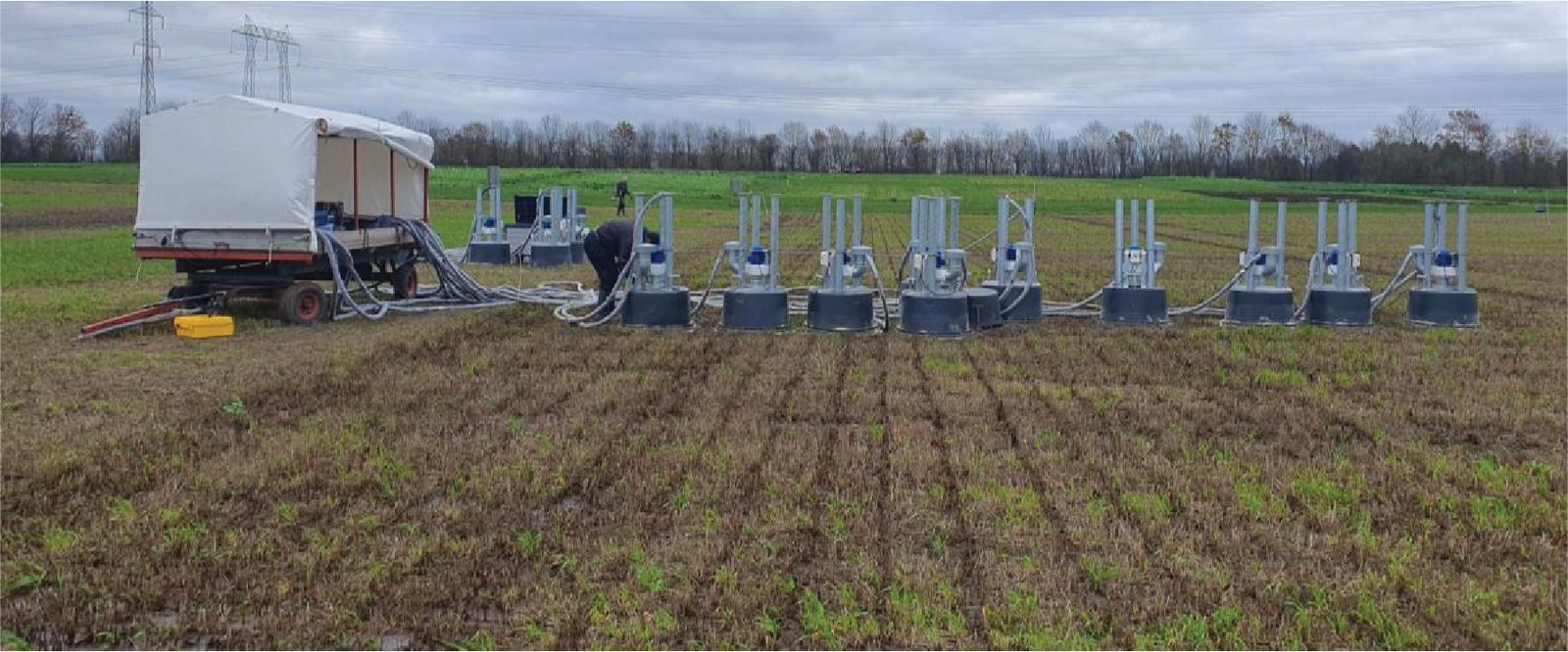 Aarhus University Field Trial using G2103 in Dynamic Flux Chambers